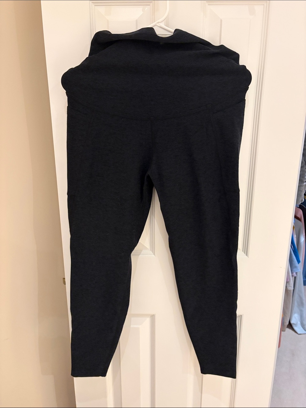 Beyond the Bump Black Leggings with High Waist